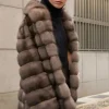 Short sable jacket
