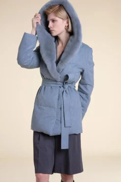 Warm puffer coat womens