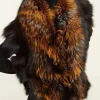 Womens fox shawl